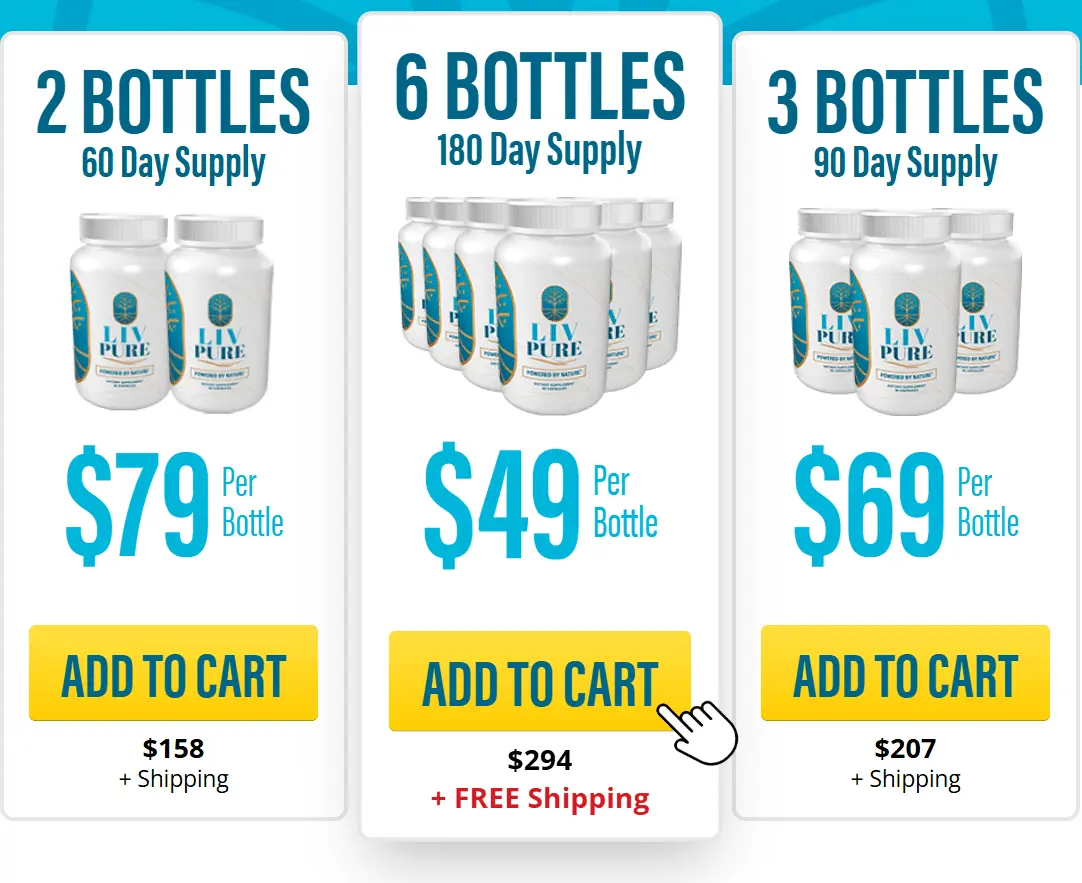 Livpure price label
